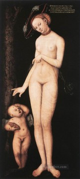 Venus And Cupid 1531 Lucas Cranach the Elder Oil Paintings